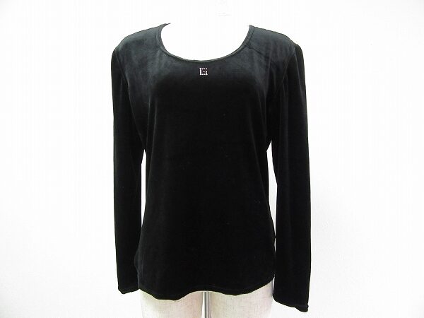 ベロア調で高貴な印象をゲット|伊太利屋のカットソーを買取しました