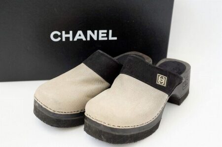 ココマーク付きシャネルのサボサンダルを買取させて頂きました