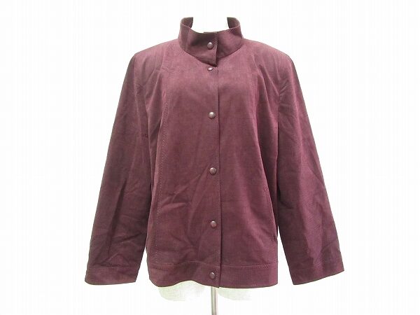 レリアンのスエード調ジャケットを買取させて頂きました