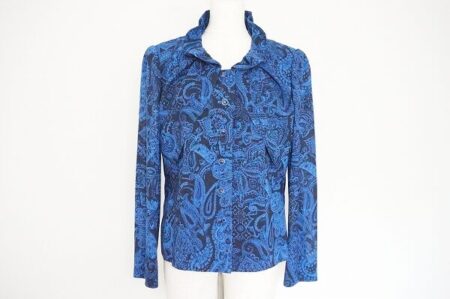 ジュンアシダ！ ペイズリー柄ブルージャケットを美品状態で買取