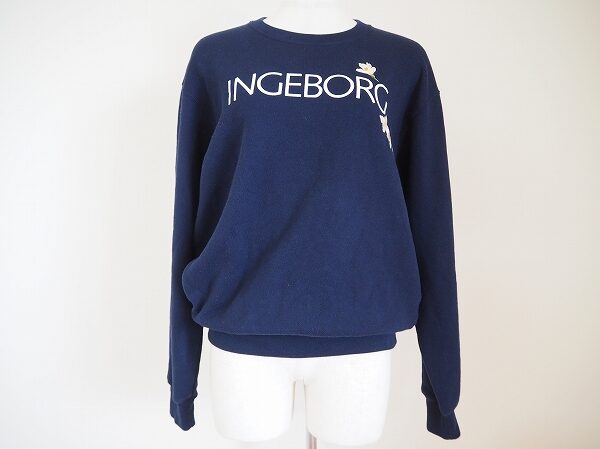 シンプルロゴがおしゃれなインゲボルグのトレーナーをお買取しました