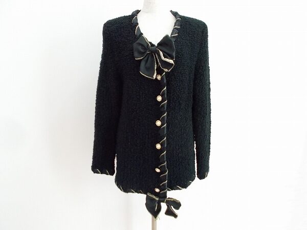 フォーマルにも！インゲボルグのニットジャケットを買取させて頂きました