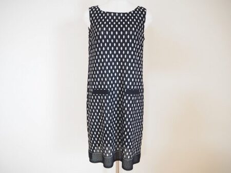 大人なドットがアクセント｜ヒロコビスのワンピースを買取しました