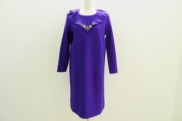 10年以上経過した洋服もご相談ください！斉藤都世子のワンピースを買取いたしました