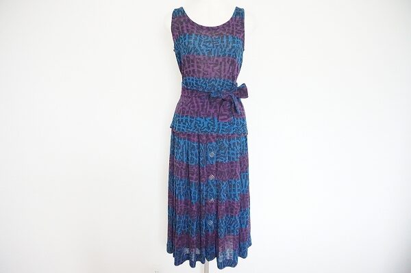 青×紫×黒の組み合わせがくせになる｜ミッソーニのセットアップを買取しました