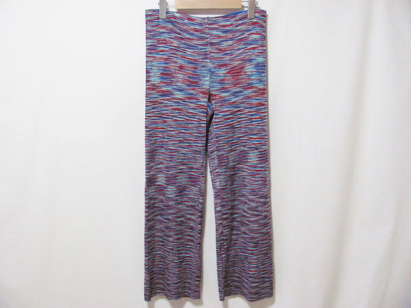 豪華な柄で鮮やかに！ミッソーニのパンツを買取しました