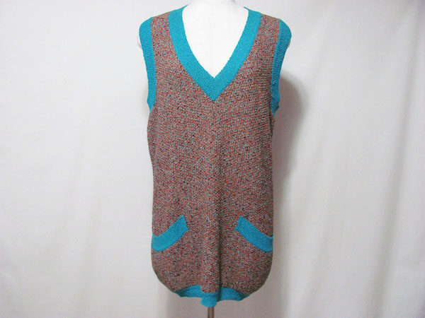 クリーニング不要で買取、ミッソーニのベストを買取いたしました