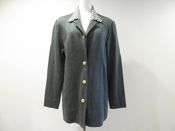 どこかボーイッシュな印象になる|斉藤都世子のジャケットを買取しました