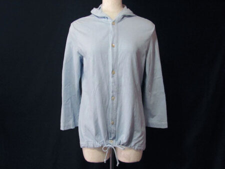 鮮やかすぎない水色がさわやか｜フォーティファイブアールピーエムウミのパーカーを買取しました