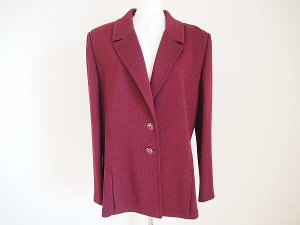シックで可愛い赤茶がポイント｜セントジョンのジャケットを買取しました