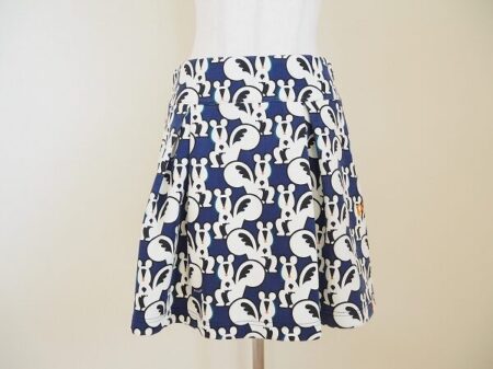 ポップなリス柄がキュート｜パーリーゲイツのスカートを買取しました