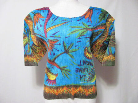 輝かしいブルーが眩しい｜プリーツプリーズのカットソーを買取しました