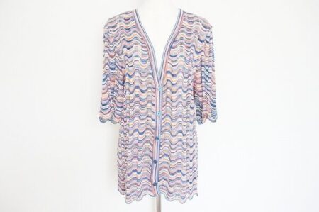 優しくも独特な柄が素敵なミッソーニのカーディガンを買取しました