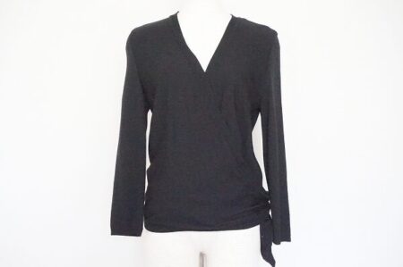 カシュクールデザインが色っぽい｜ミスアシダのカーディガンを買取しました