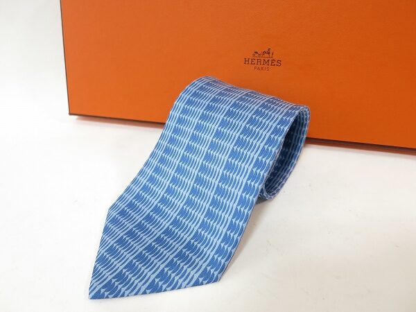 クールでさわやかになる|エルメスのネクタイを買取しました