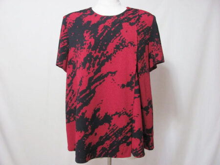 黒×赤のハンサムなバイカラーカットソーを買取！詩仙堂