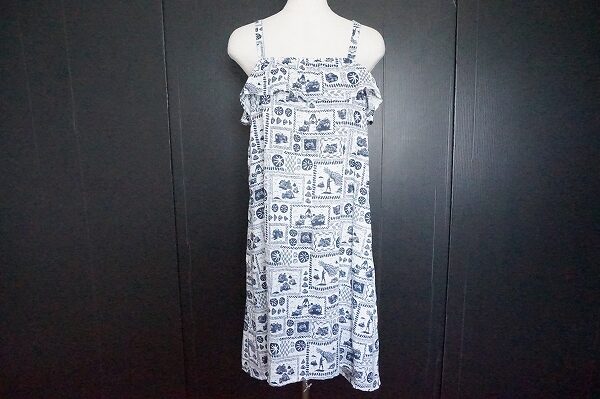 白×紺のさわやかさが光る|パタゴニア パタロハのワンピースを買取しました