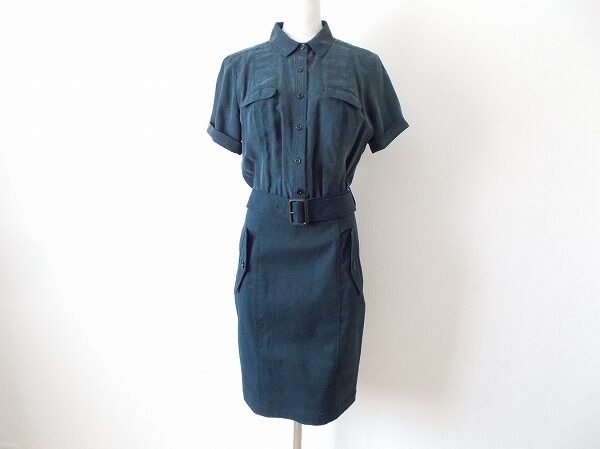 華奢見え叶うデザインが特徴｜バーバリーブリット ワンピースを買取しました