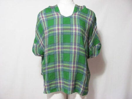 ポップなチェックが素敵なホコモモラのカットソーを買取しました