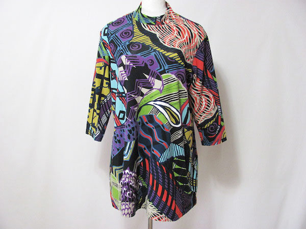 ゴージャス絵柄で明るい印象に！トクコのチュニックを買取しました