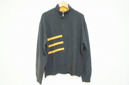 三本ラインがスタイリッシュに決まる｜エトロのハーフジップトレーナーを買取しました