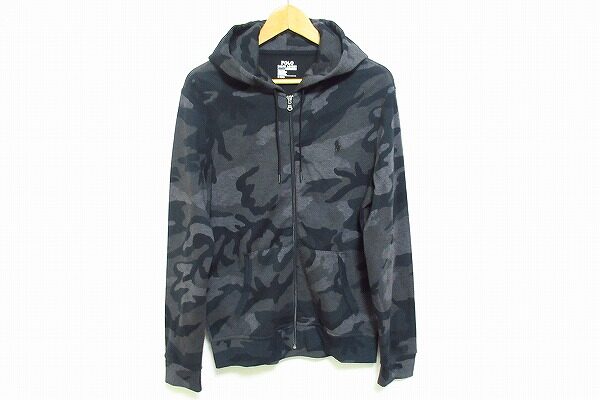 アクティブなカモフラ柄！ポロラルフローレンのパーカーを買取しました