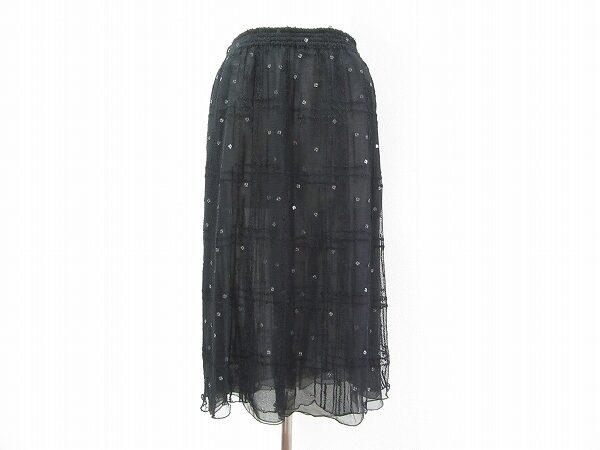 スパンコールの輝きが美しい｜ヴァレンティノのスカートを買取しました