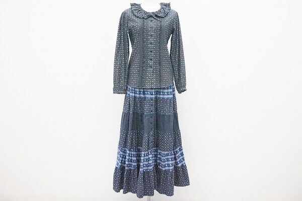 柄の組み合わせもキュート！ピンクハウス・ツーピースセットアップを買取させて頂きました