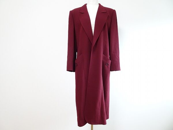 高貴な色味＆シルエット！ジュンアシダのロングコートを買取させて頂きました