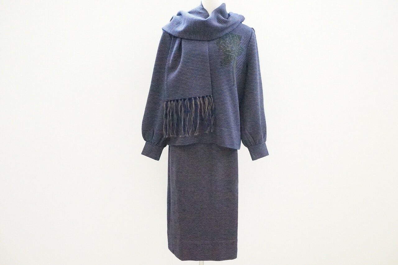 しなやかさ感じる|斉藤都世子のセットアップを買取しました