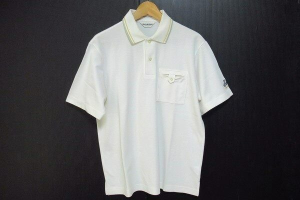 使用しやすい白で嬉しい｜ブラック＆ホワイトのポロシャツを買取しました