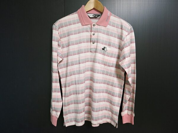 ピンク×ボーダーがスタイリッシュ｜ブラック＆ホワイトのポロシャツを買取しました