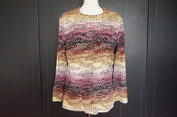 鮮やかなグラデーションに見とれる!ミッソーニのニットを買取しました