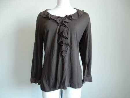 ダークカラーとフリルの甘辛MIX｜インゲボルグのカットソーを買取しました