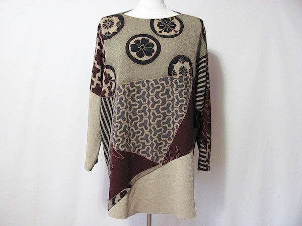 詩仙堂の家紋柄チュニックを買取させて頂きました