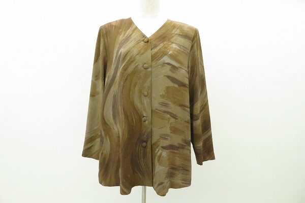 アシンメトリーな柄使い！詩仙堂ジャケットを買取させて頂きました