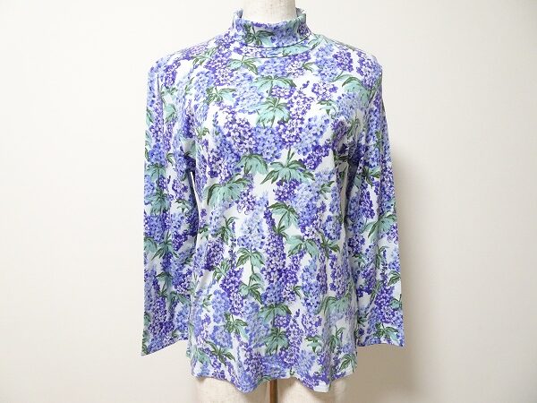 青と紫に癒される｜バラ色の暮しのカットソーを買取しました