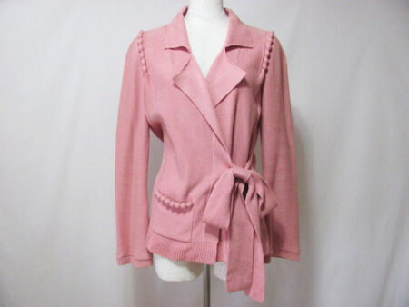 品の良いいピンクが心地よい｜ソニアリキエルのカーディガンを買取しました