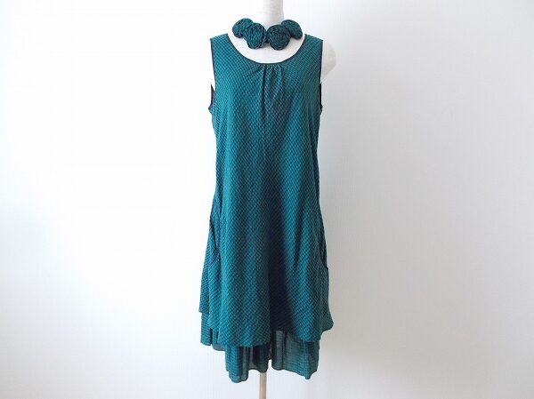 ネックレス付きが嬉しい|ホコモモラのワンピースを買取しました