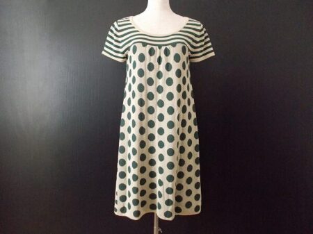 キュートなドットが印象的なホコモモラのワンピースを買取しました