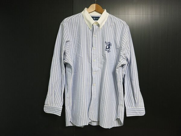 爽快感漂う印象に｜ポロラルフローレンの長袖シャツを買取しました