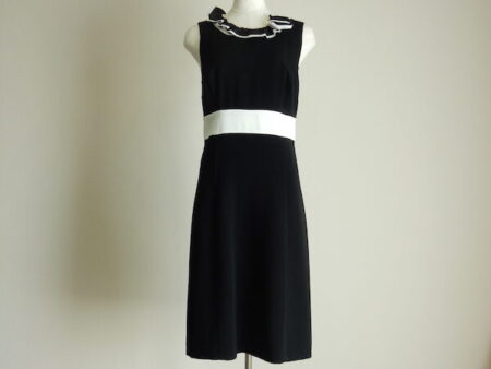 黒×白のコントラストがポイント｜マックスマーラ ワンピースを買取しました