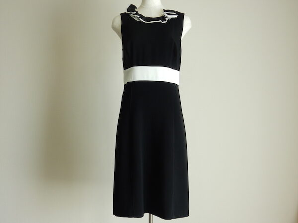 黒×白のコントラストがポイント｜マックスマーラ ワンピースを買取しました