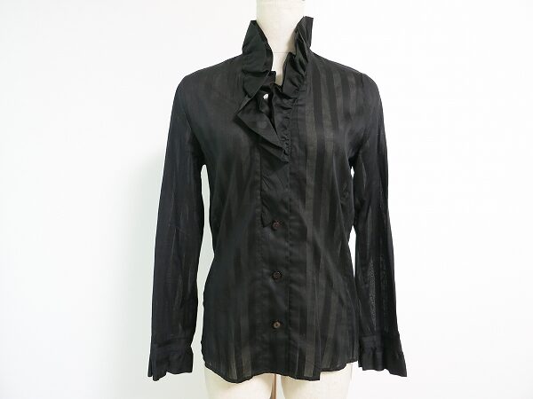 スタイリッシュ×フリルのMIXですっきりと!ナラカミーチェのブラウスを買取しました