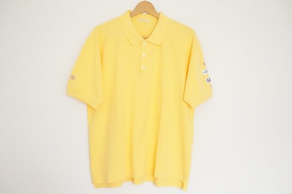 元気を与えるイエローが印象に残る|パパスのポロシャツを買取しました