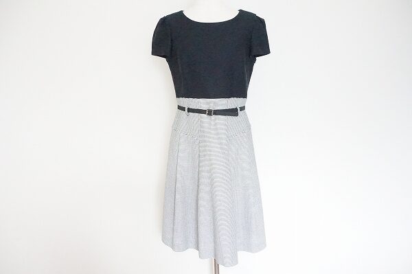 【お買取】エムズグレイシーの切り替えワンピースで落ち着いた雰囲気に！