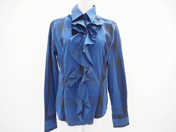 贅沢フリルでマダム風に|ナラカミーチェのシャツを買取しました
