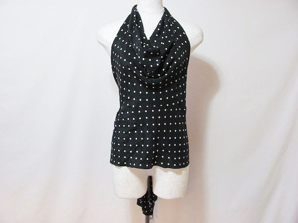 ホルターネック×ドット柄が斬新｜マックスマーラのカットソーを買取しました