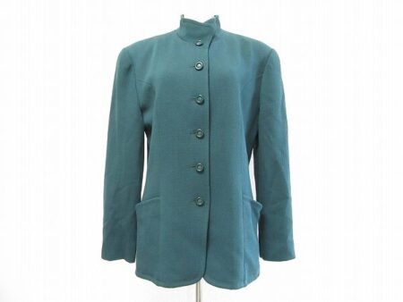 味わいのあるグリーンがエクセレント｜ジュンアシダのジャケットを買取しました