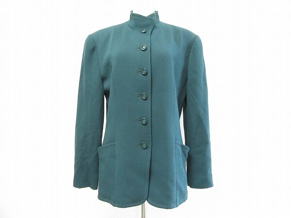 味わいのあるグリーンがエクセレント|ジュンアシダのジャケットを買取しました